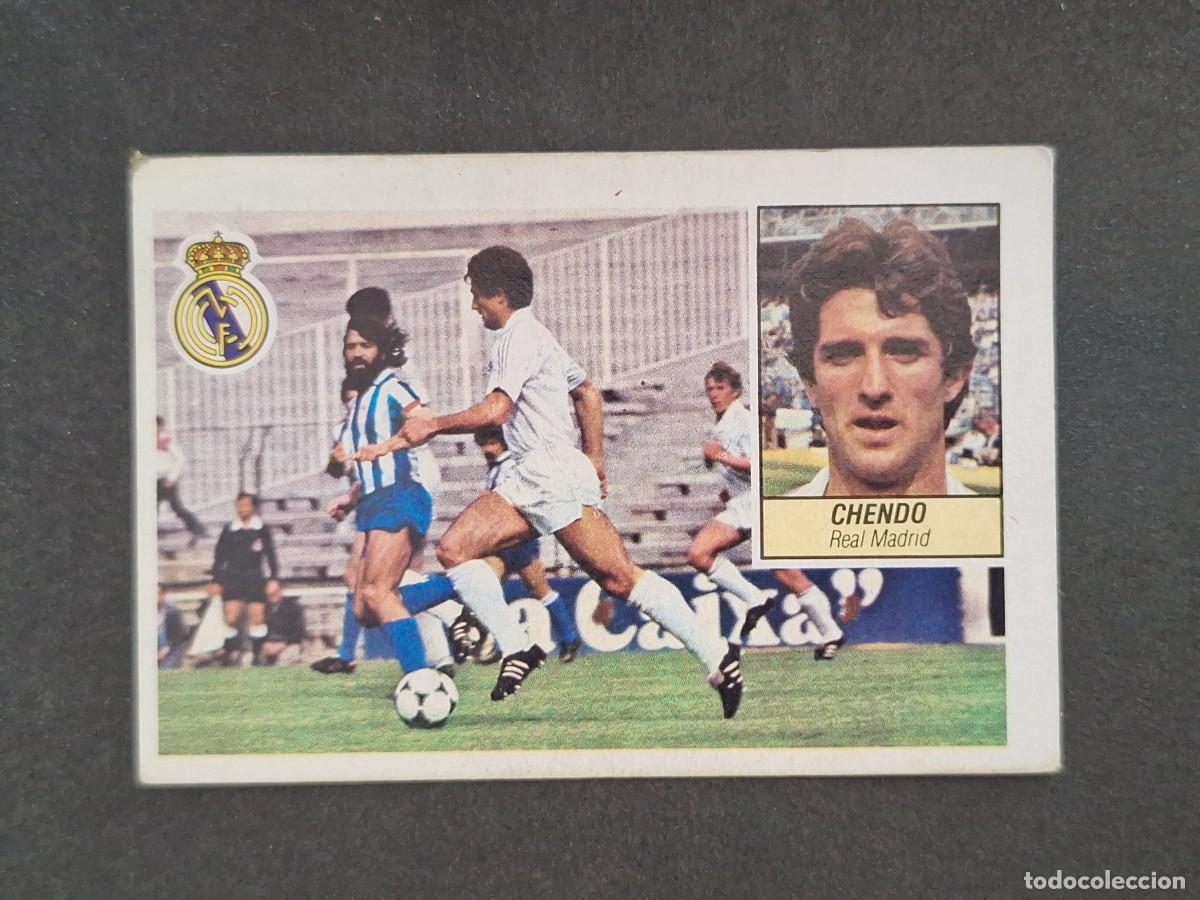 Cromos de f&uacute;tbol: L5 CHENDO REAL MADRID LIGA ESTE 1984 1985 84 85 DESPEGADO RECUPERADO