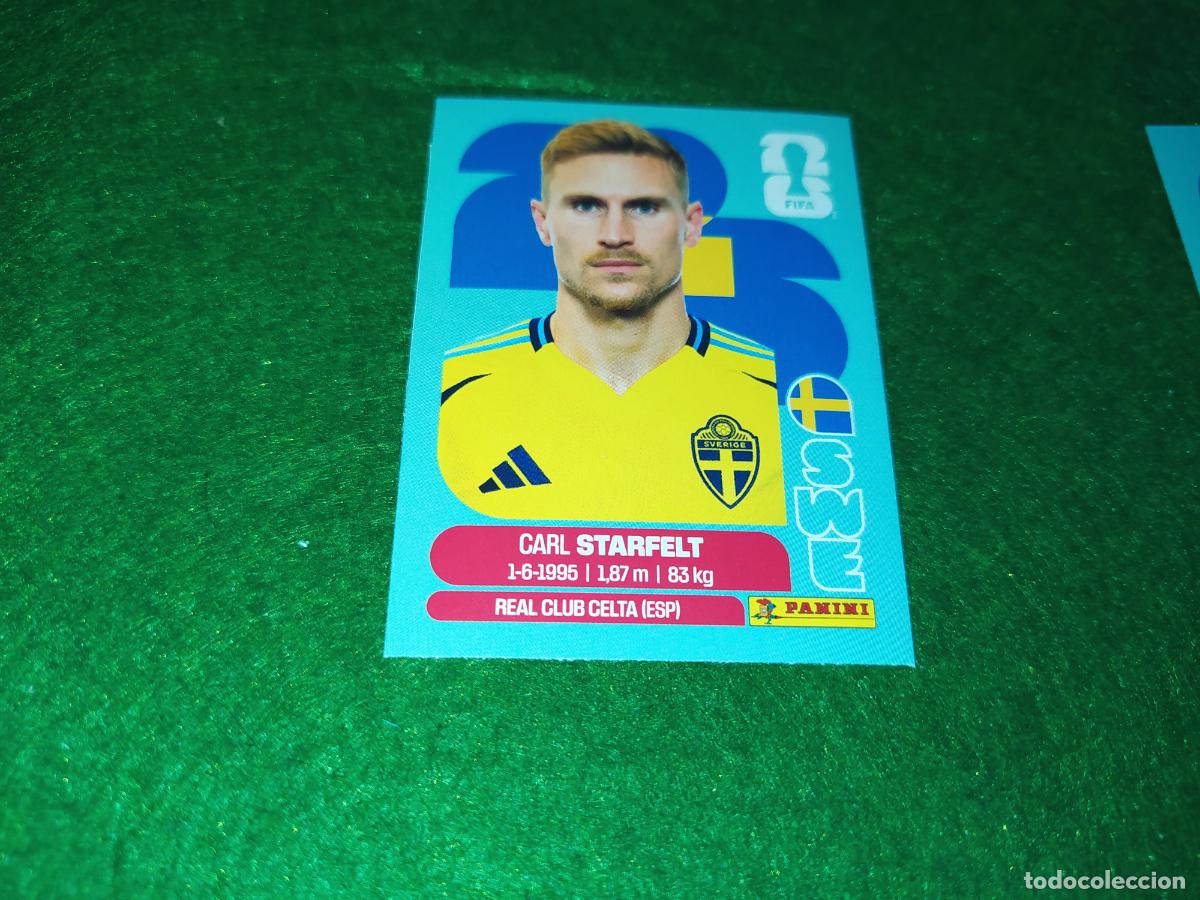 Cromos de f&uacute;tbol: COLLECTION WORLD CUP MUNDIAL 2026 - UPDATE SET - ACTUALIZAION - SUECIA STARFELT