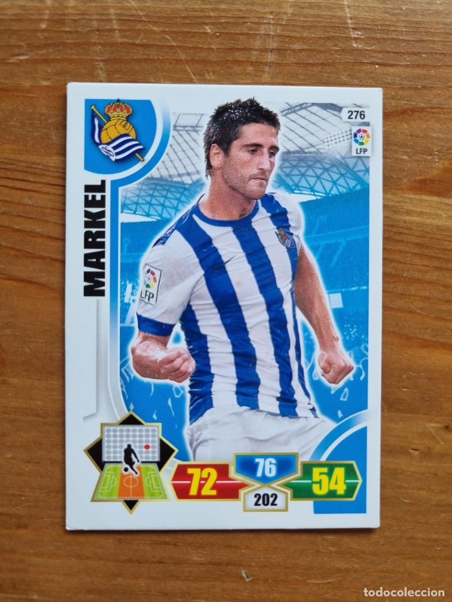 Cromos de f&uacute;tbol: 276 MARKEL (Real Sociedad). Liga 2013 2014 13 14 Adrenalyn XL