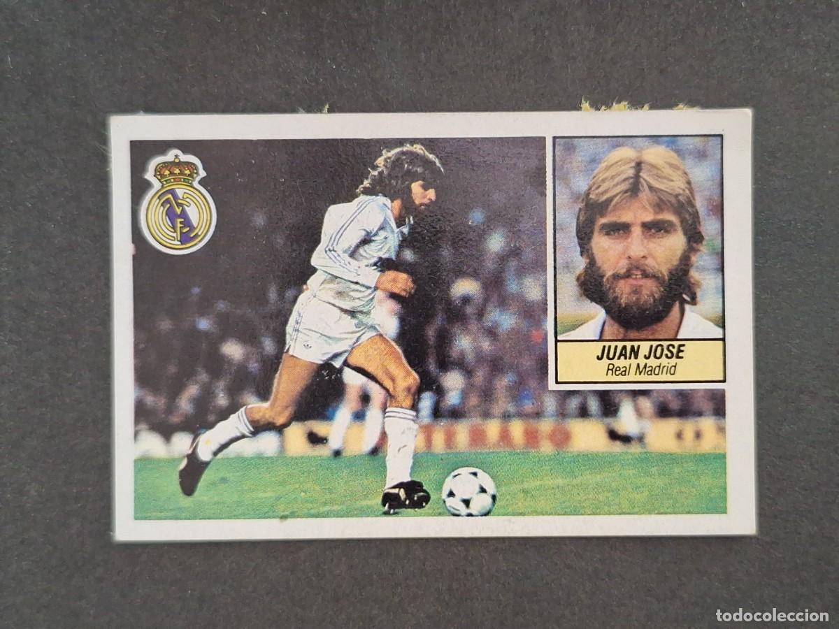Figurine di Calcio: L5 JUAN JOSE REAL MADRID LIGA ESTE 1984 1985 84 85 DESPEGADO RECUPERADO