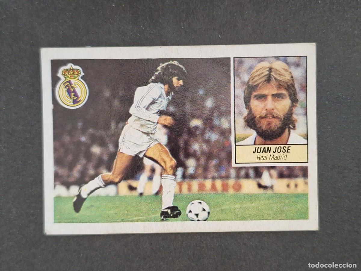 Figurine di Calcio: L5 JUAN JOSE REAL MADRID LIGA ESTE 1984 1985 84 85 DESPEGADO RECUPERADO