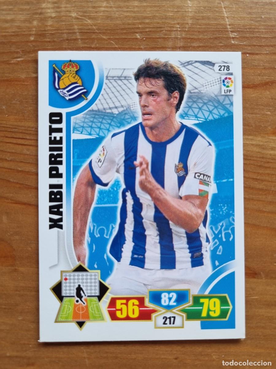 Figurine di Calcio: 278 XABI PRIETO (Real Sociedad). Liga 2013 2014 13 14 Adrenalyn XL