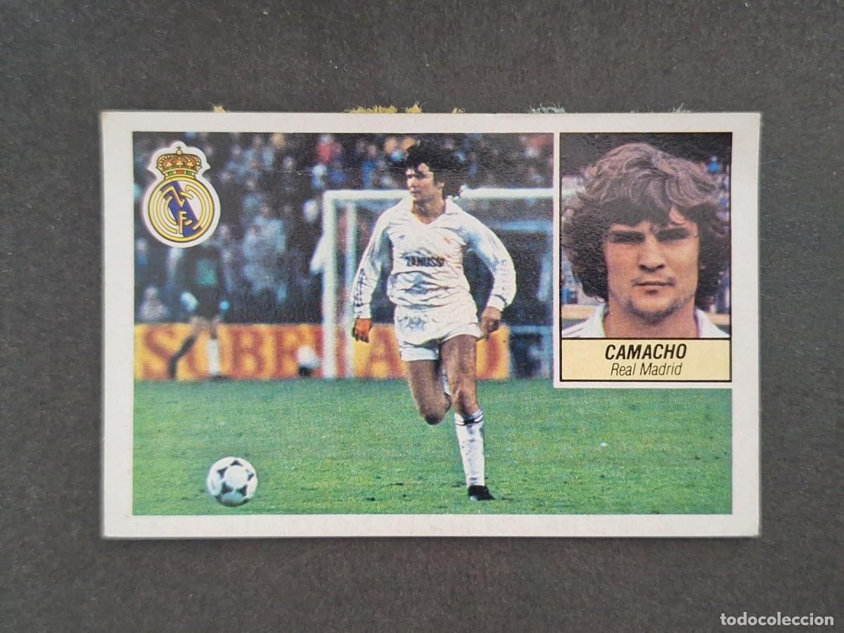 Figurine di Calcio: L5 CAMACHO REAL MADRID LIGA ESTE 1984 1985 84 85 DESPEGADO RECUPERADO