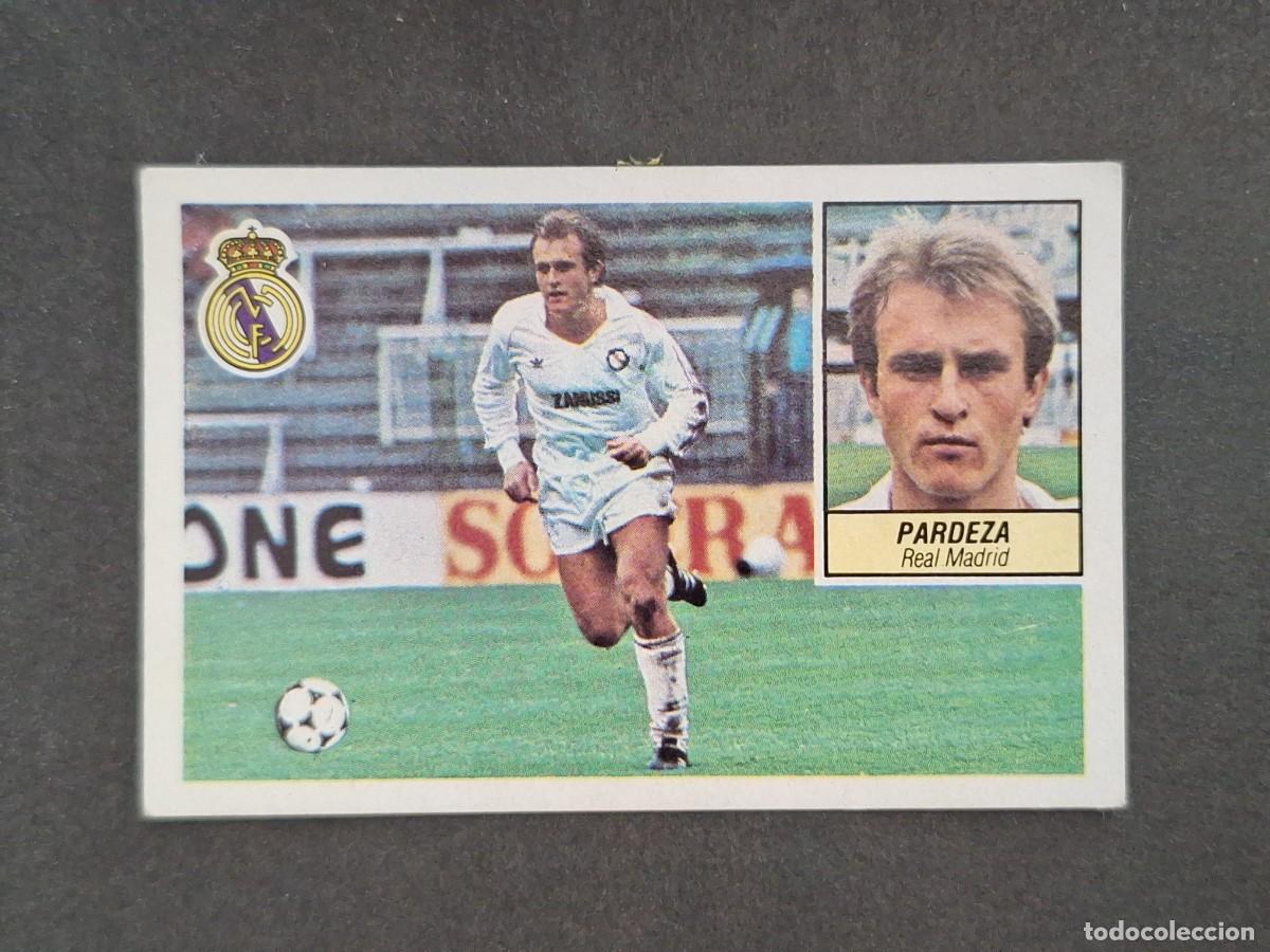 Figurine di Calcio: L5 PARDEZA REAL MADRID LIGA ESTE 1984 1985 84 85 DESPEGADO RECUPERADO