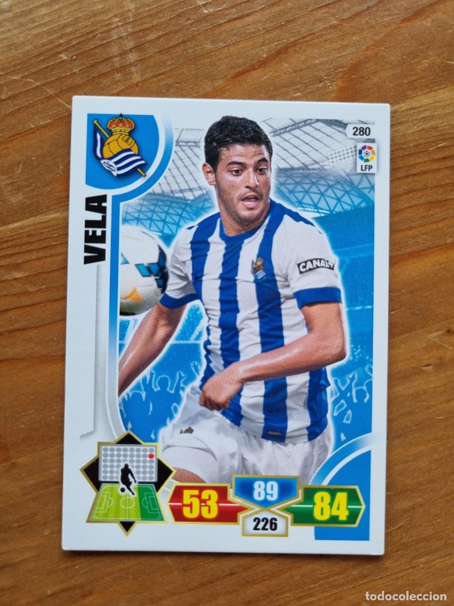 Figurine di Calcio: 280 VELA (Real Sociedad). Liga 2013 2014 13 14 Adrenalyn XL