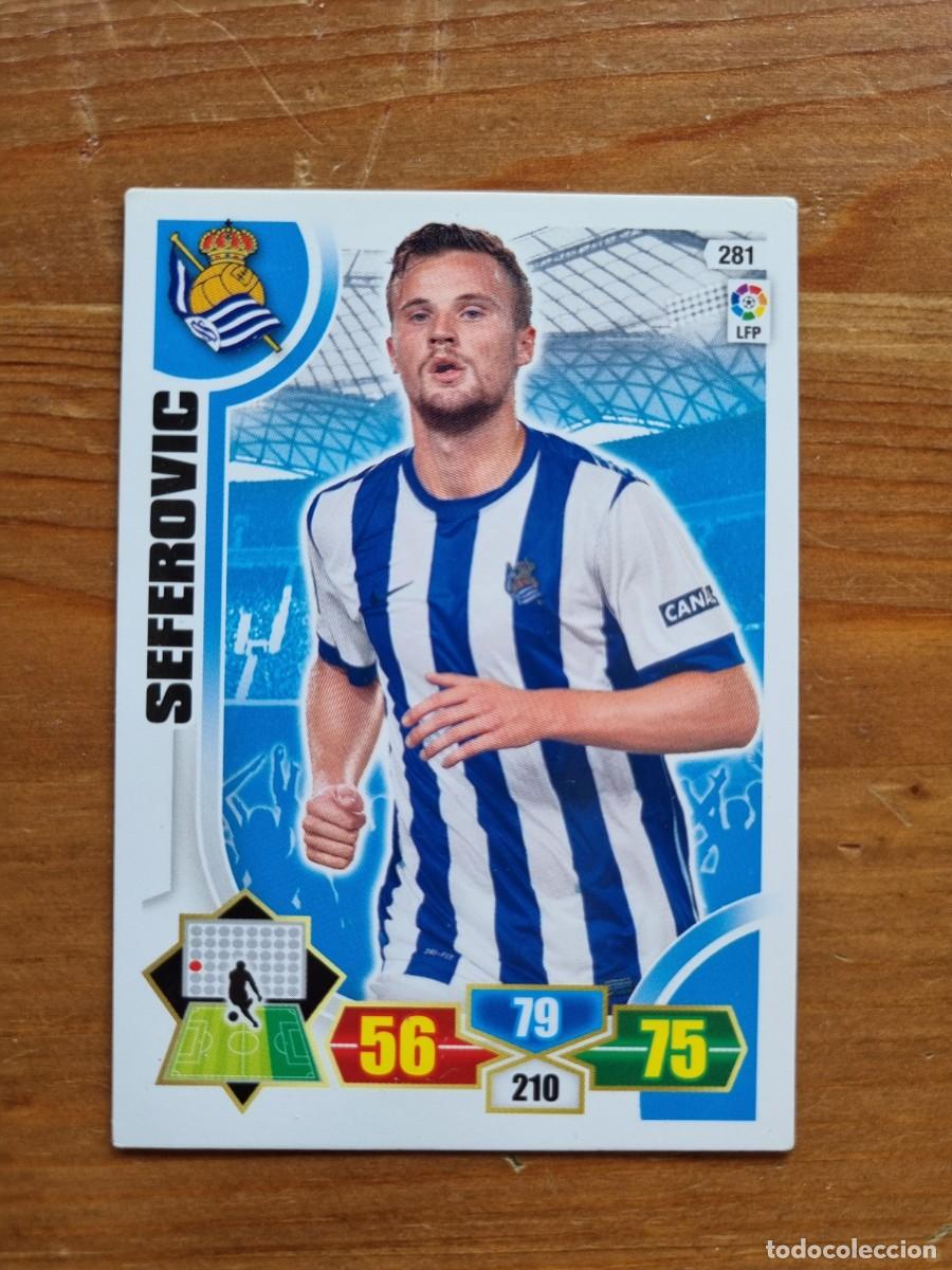Figurine di Calcio: 281 SEFEROVIC (Real Sociedad). Liga 2013 2014 13 14 Adrenalyn XL