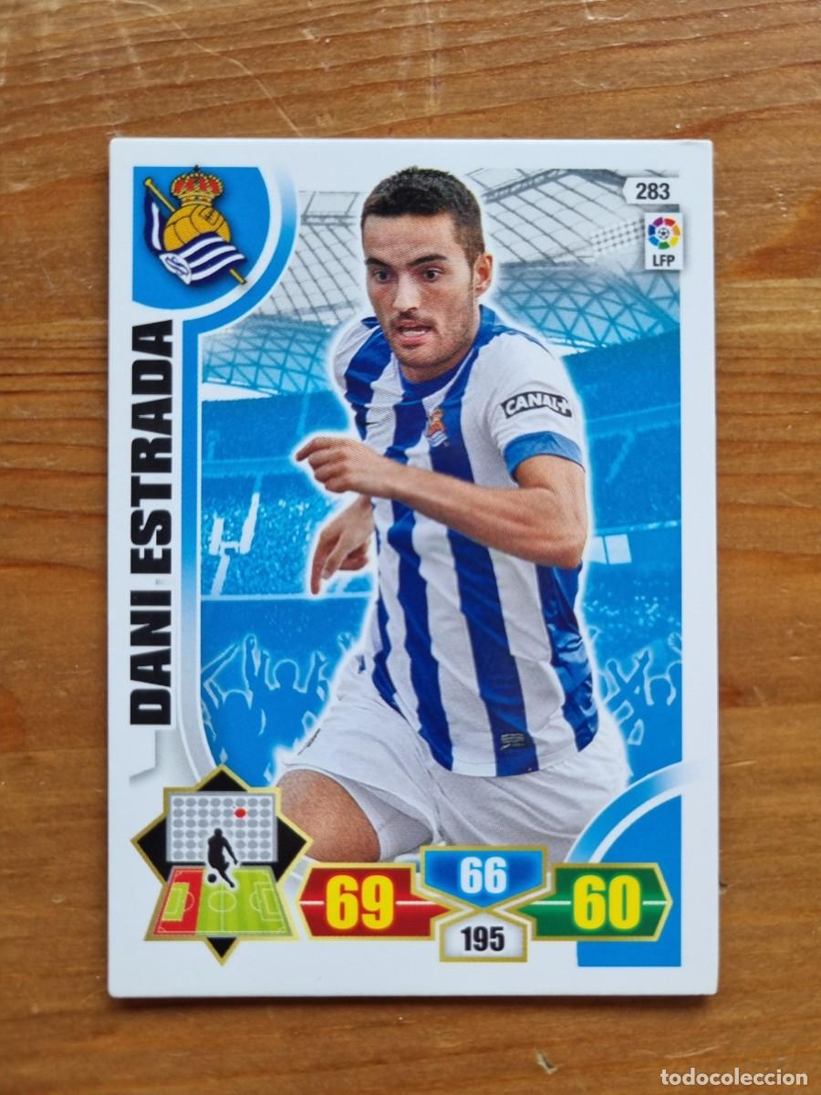 Cromos de f&uacute;tbol: 283 DANI ESTRADA (Real Sociedad). Liga 2013 2014 13 14 Adrenalyn XL