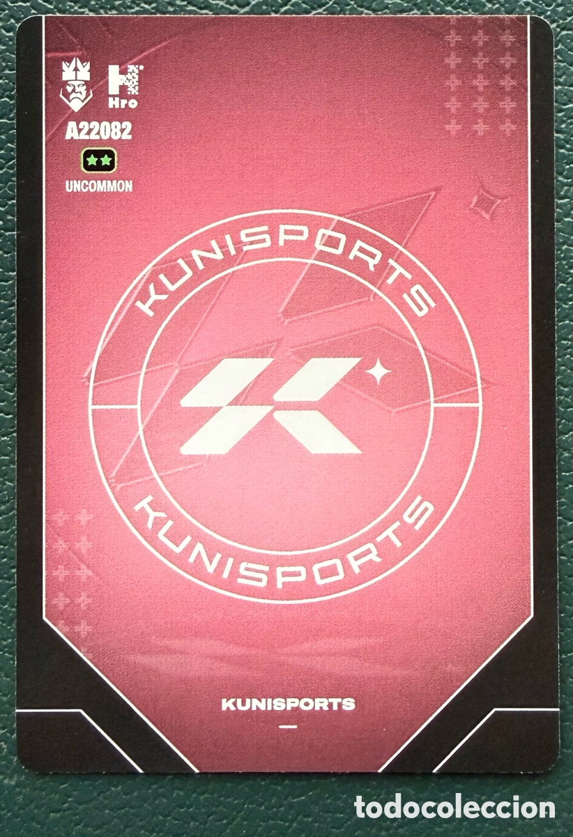 Cromos de f&uacute;tbol: A22082 ESCUDO KUNISPORTS FICHAS ALBUM KINGS LEAGUE INFOJOBS 2024
