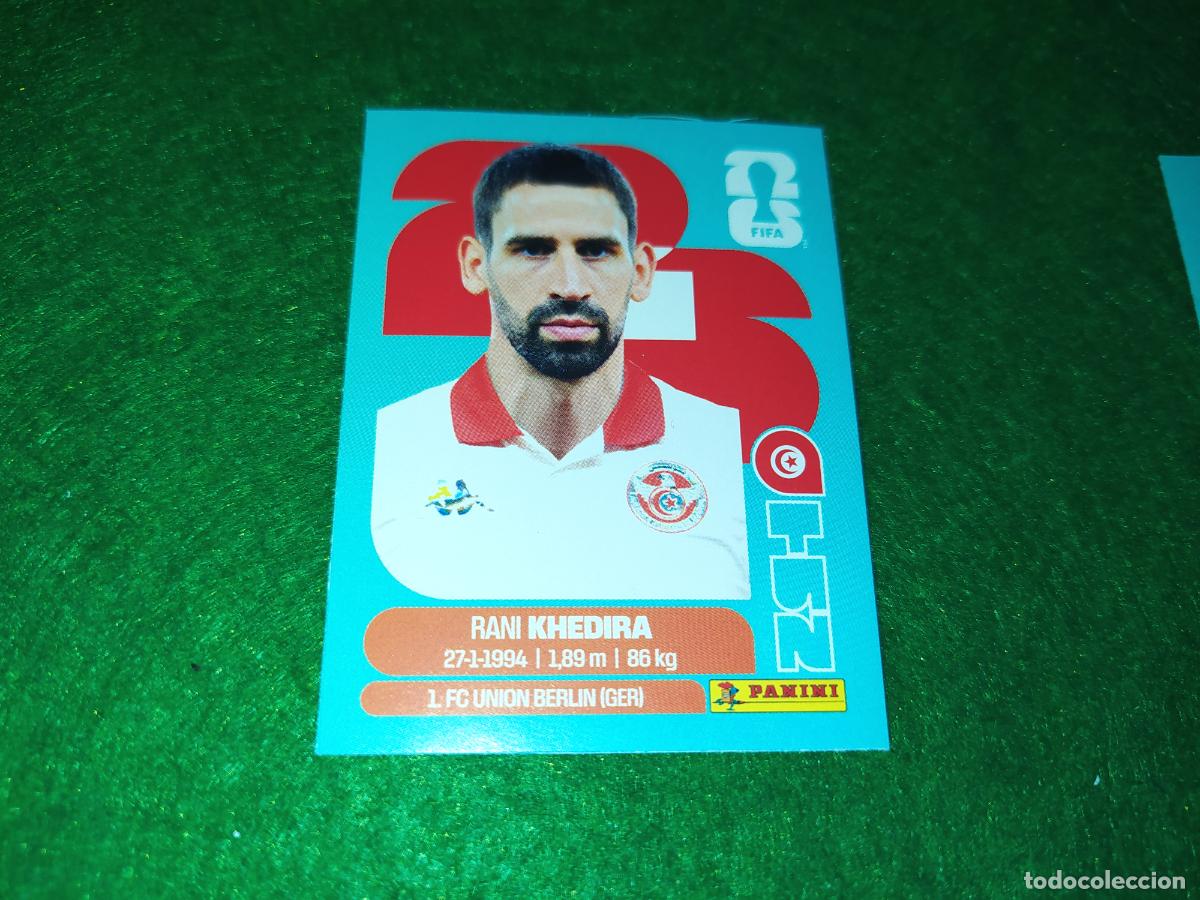 Cromos de f&uacute;tbol: COLLECTION WORLD CUP MUNDIAL 2026 - UPDATE SET - ACTUALIZAION - TUNEZ KHEDIRA