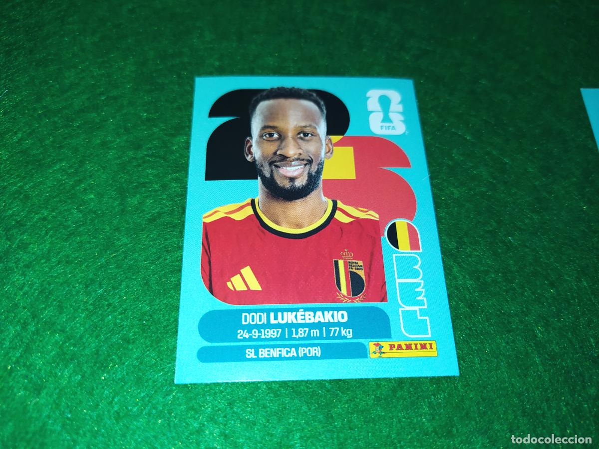 Cromos de f&uacute;tbol: COLLECTION WORLD CUP MUNDIAL 2026 - UPDATE SET - ACTUALIZAION - BELGICA LUKEBAKIO
