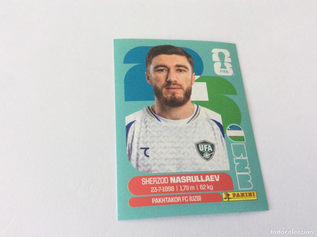 Cromos de f&uacute;tbol: UZB4 UZB 4 Sherzod Nasrullaev Uzbekistan Sticker Cromo FIFA World Cup 2026 26 Panini Mundial