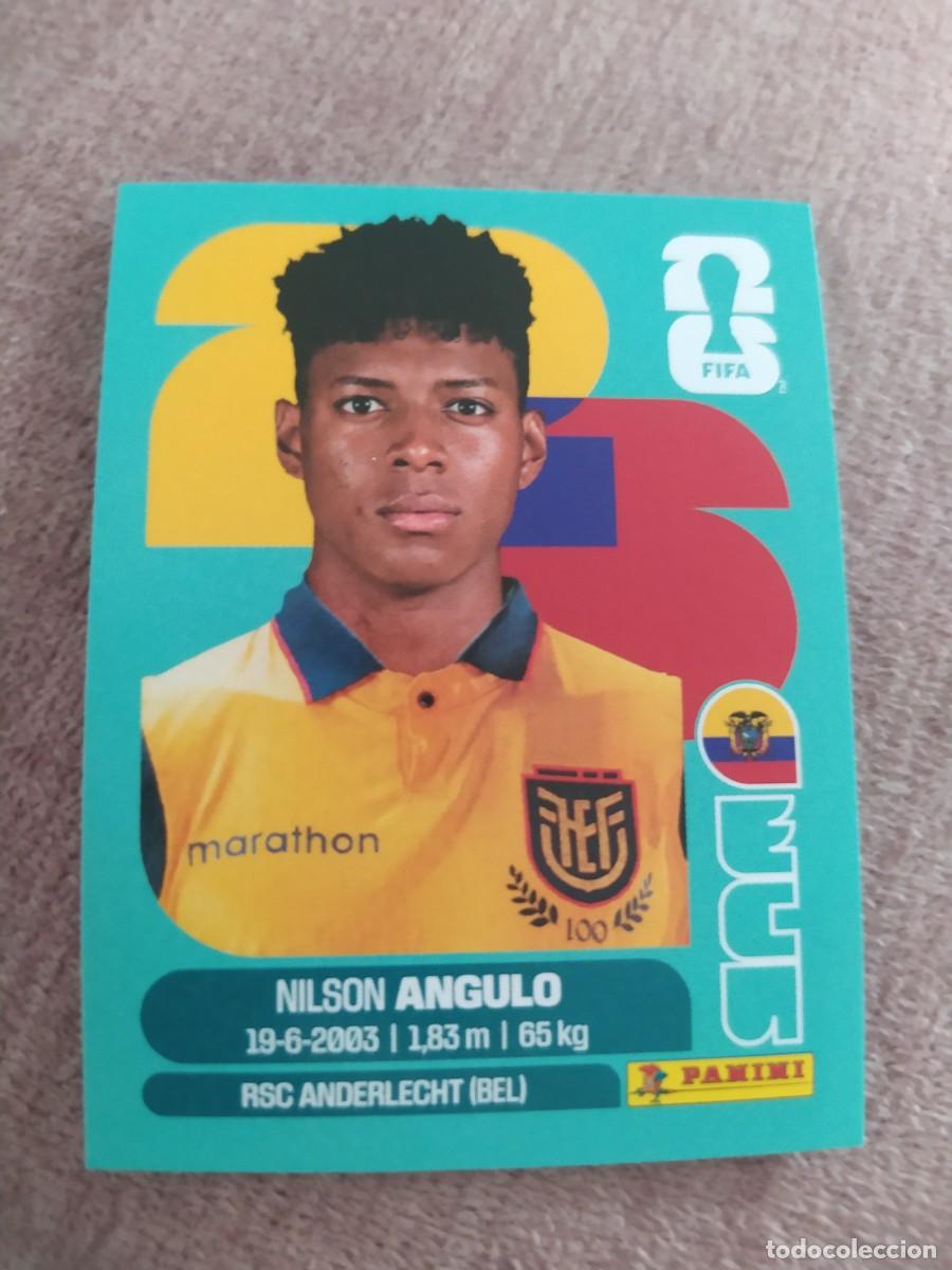 Cromos de f&uacute;tbol: ECU 17 NILSSON ANGULO Ecuador Mundial 2026 Panini
