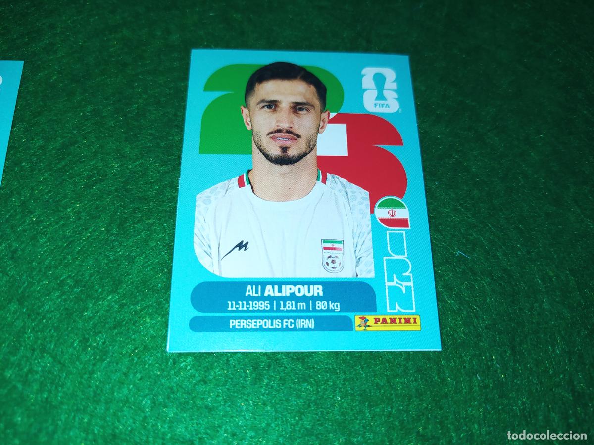Cromos de f&uacute;tbol: COLLECTION WORLD CUP MUNDIAL 2026 - UPDATE SET - ACTUALIZAION - IRAN ALIPOUR
