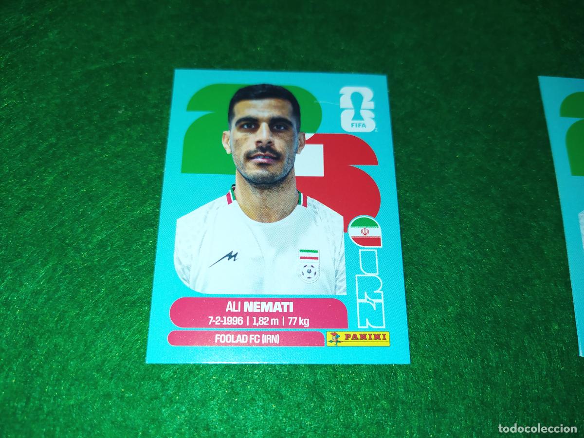 Cromos de f&uacute;tbol: COLLECTION WORLD CUP MUNDIAL 2026 - UPDATE SET - ACTUALIZAION - IRAN NEMATI