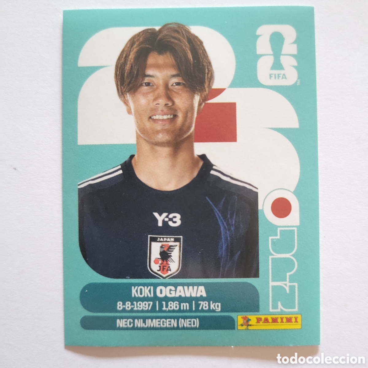 Cromos de f&uacute;tbol: JPN 19 Koki Ogawa [Sticker] / FIFA World Cup 2026