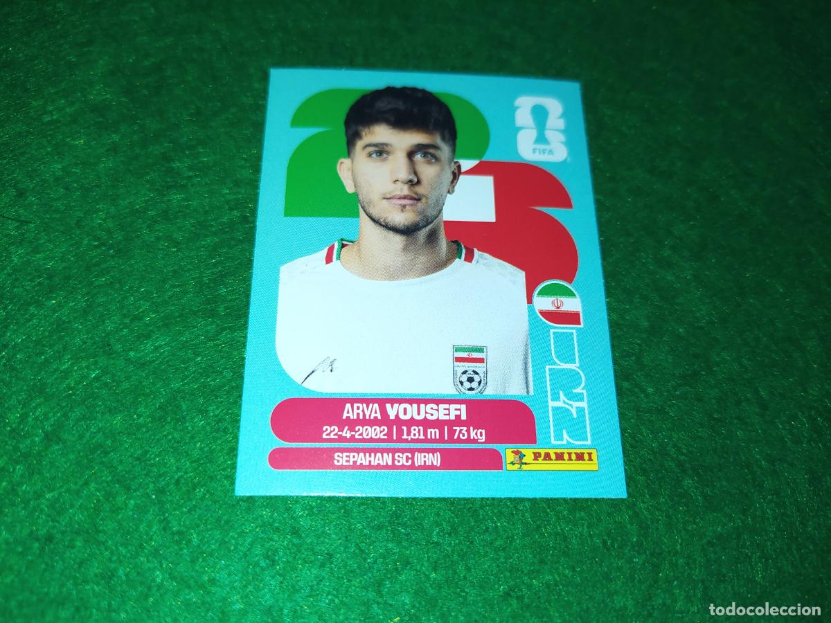 Cromos de f&uacute;tbol: COLLECTION WORLD CUP MUNDIAL 2026 - UPDATE SET - ACTUALIZAION - IRAN YOUSEFI