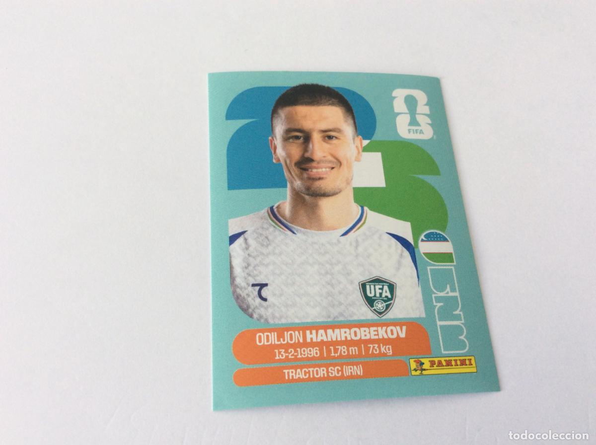 Cromos de f&uacute;tbol: UZB10 UZB 10 Odiljon Hamrobekov Uzbekistan Sticker Cromo FIFA World Cup 2026 26 Panini Mundial