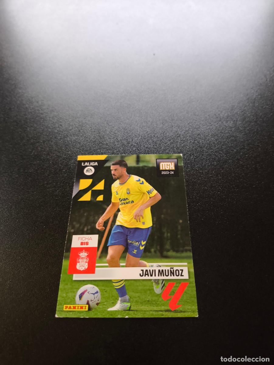 Cromos de f&uacute;tbol: 230 BIS Javi Munoz LAS PALMAS PANINI LIGA MEGACRACKS MGK 2023 2024 23 24 NO ESTE