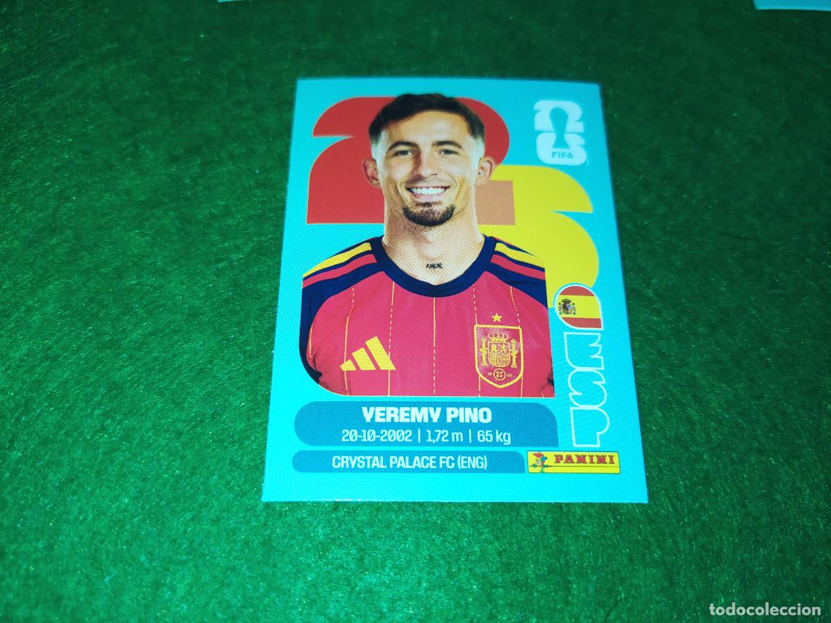 Cromos de f&uacute;tbol: COLLECTION WORLD CUP MUNDIAL 2026 - UPDATE SET - ACTUALIZAION - ESPA&Ntilde;A YEREMY PINO
