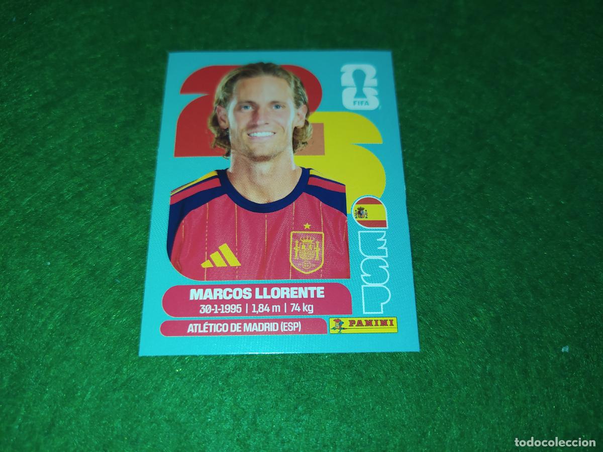 Cromos de f&uacute;tbol: COLLECTION WORLD CUP MUNDIAL 2026 - UPDATE SET - ACTUALIZAION - ESPA&Ntilde;A MARCOS LLORENTE