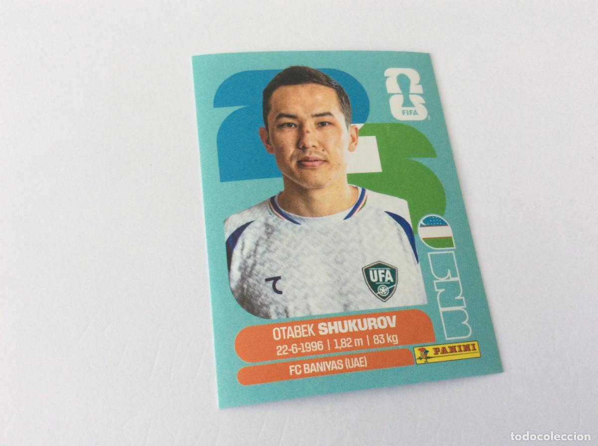 Cromos de f&uacute;tbol: UZB11 UZB 11 Otabek Shukurov Uzbekistan Sticker Cromo FIFA World Cup 2026 26 Panini Mundial