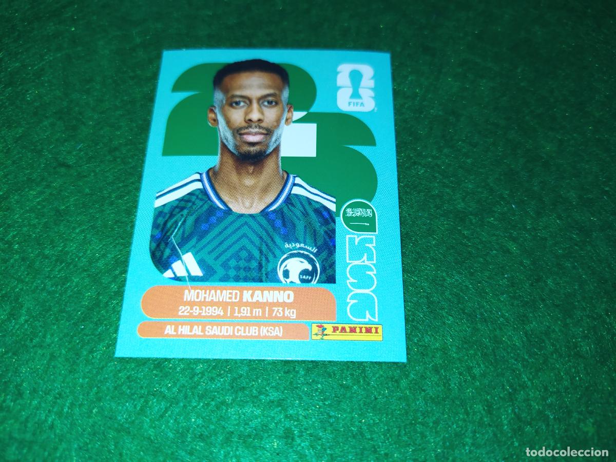 Cromos de f&uacute;tbol: COLLECTION WORLD CUP MUNDIAL 2026 - UPDATE SET - ACTUALIZAION - ARABIA SAUDI KANNO