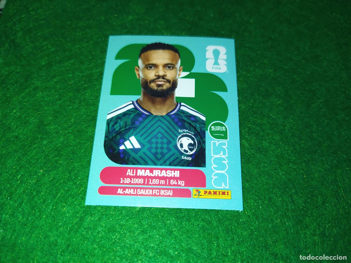 Cromos de f&uacute;tbol: COLLECTION WORLD CUP MUNDIAL 2026 - UPDATE SET - ACTUALIZAION - ARABIA SAUDI MAJRASHI