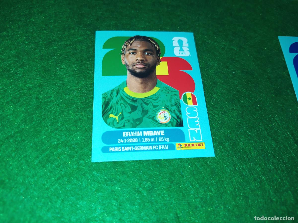 Cromos de f&uacute;tbol: COLLECTION WORLD CUP MUNDIAL 2026 - UPDATE SET - ACTUALIZAION - SENEGAL MBAYE
