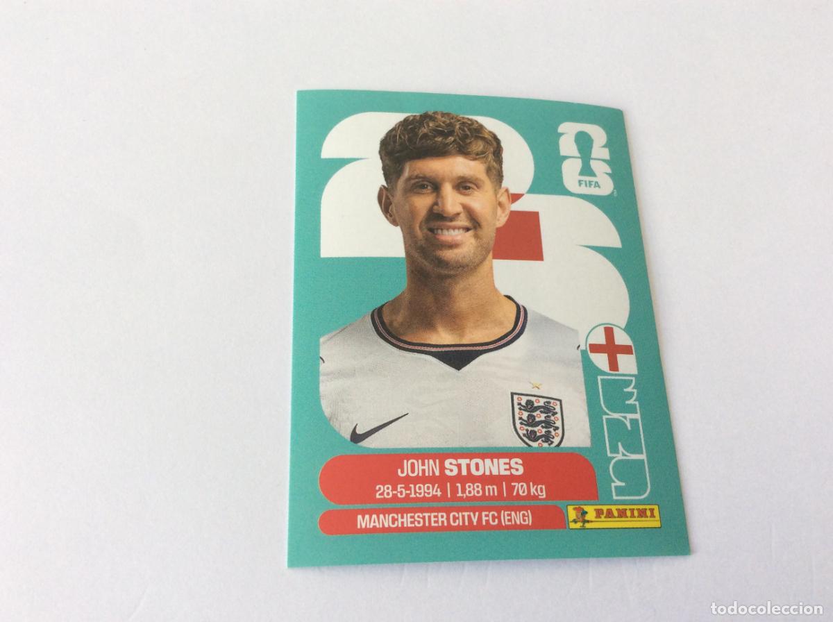Cromos de f&uacute;tbol: ENG3 ENG 3 John Stones Inglaterra Sticker Cromo FIFA World Cup 2026 26 Panini Mundial