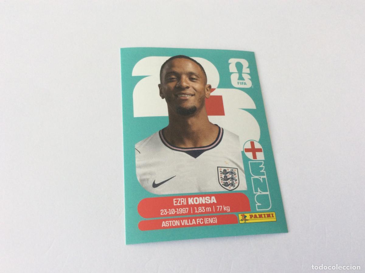 Cromos de f&uacute;tbol: ENG5 ENG 5 Ezri Konsa Inglaterra Sticker Cromo FIFA World Cup 2026 26 Panini Mundial