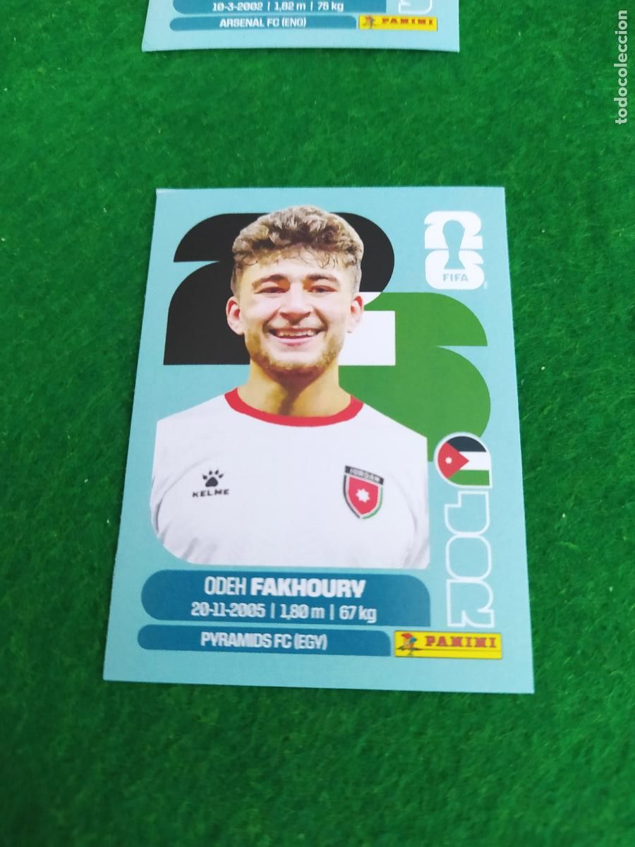 Cromos de f&uacute;tbol: COLLECTION WORLD CUP MUNDIAL 2026 - UPDATE SET - ACTUALIZAION - JORDANIA FAKHOURY