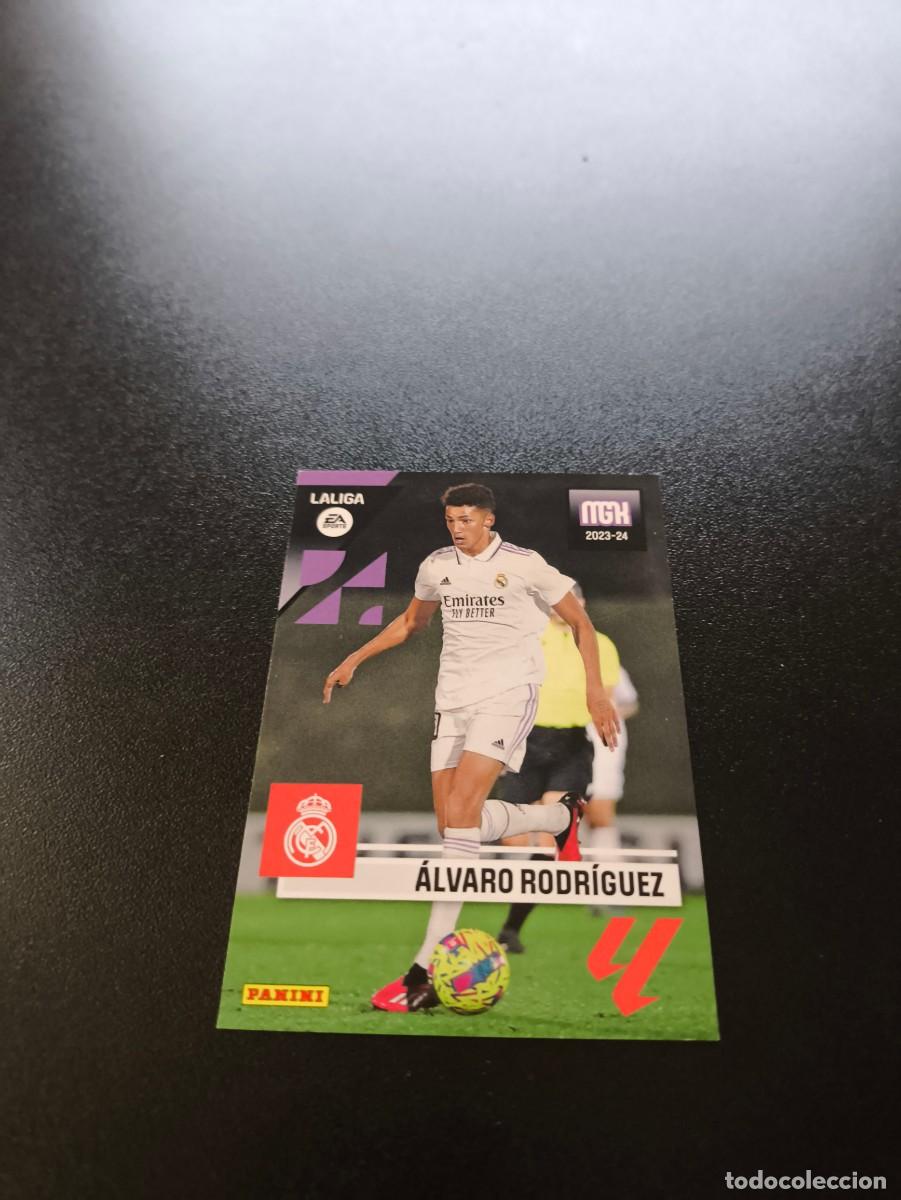 Cromos de f&uacute;tbol: 251 &Aacute;lvaro Rodr&iacute;guez REAL MADRID PANINI LIGA MEGACRACKS MGK 2023 2024 23 24 NO ESTE