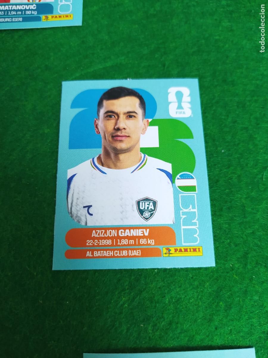 Cromos de f&uacute;tbol: COLLECTION WORLD CUP MUNDIAL 2026 - UPDATE SET - ACTUALIZAION - UZBEKISTAN GANIEV