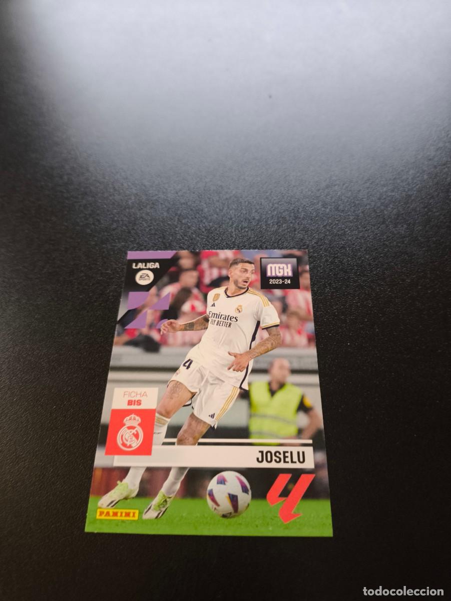Cromos de f&uacute;tbol: 251 BIS Joselu REAL MADRID PANINI LIGA MEGACRACKS MGK 2023 2024 23 24 NO ESTE