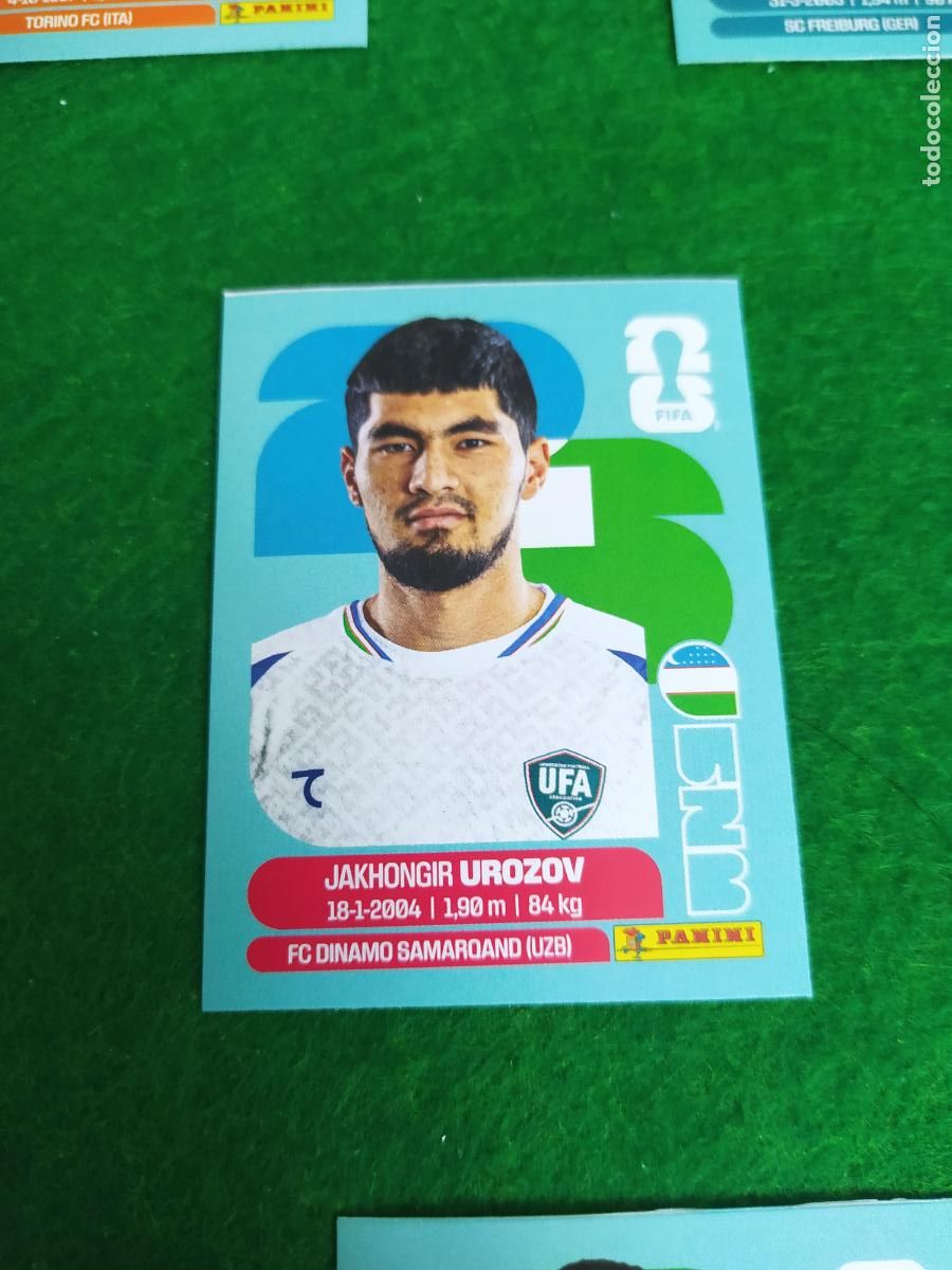 Cromos de f&uacute;tbol: COLLECTION WORLD CUP MUNDIAL 2026 - UPDATE SET - ACTUALIZAION - UZBEKISTAN UROZOV
