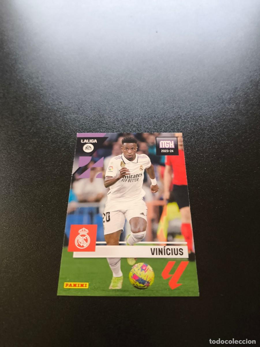 Cromos de f&uacute;tbol: 252 Vin&iacute;cius REAL MADRID PANINI LIGA MEGACRACKS MGK 2023 2024 23 24 NO ESTE