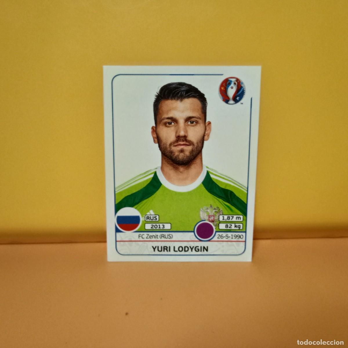 Cromos de f&uacute;tbol: PANINI EURO 2016 FRANCE; EUROCOPA FRANCIA: RUSIA LODYGIN 162