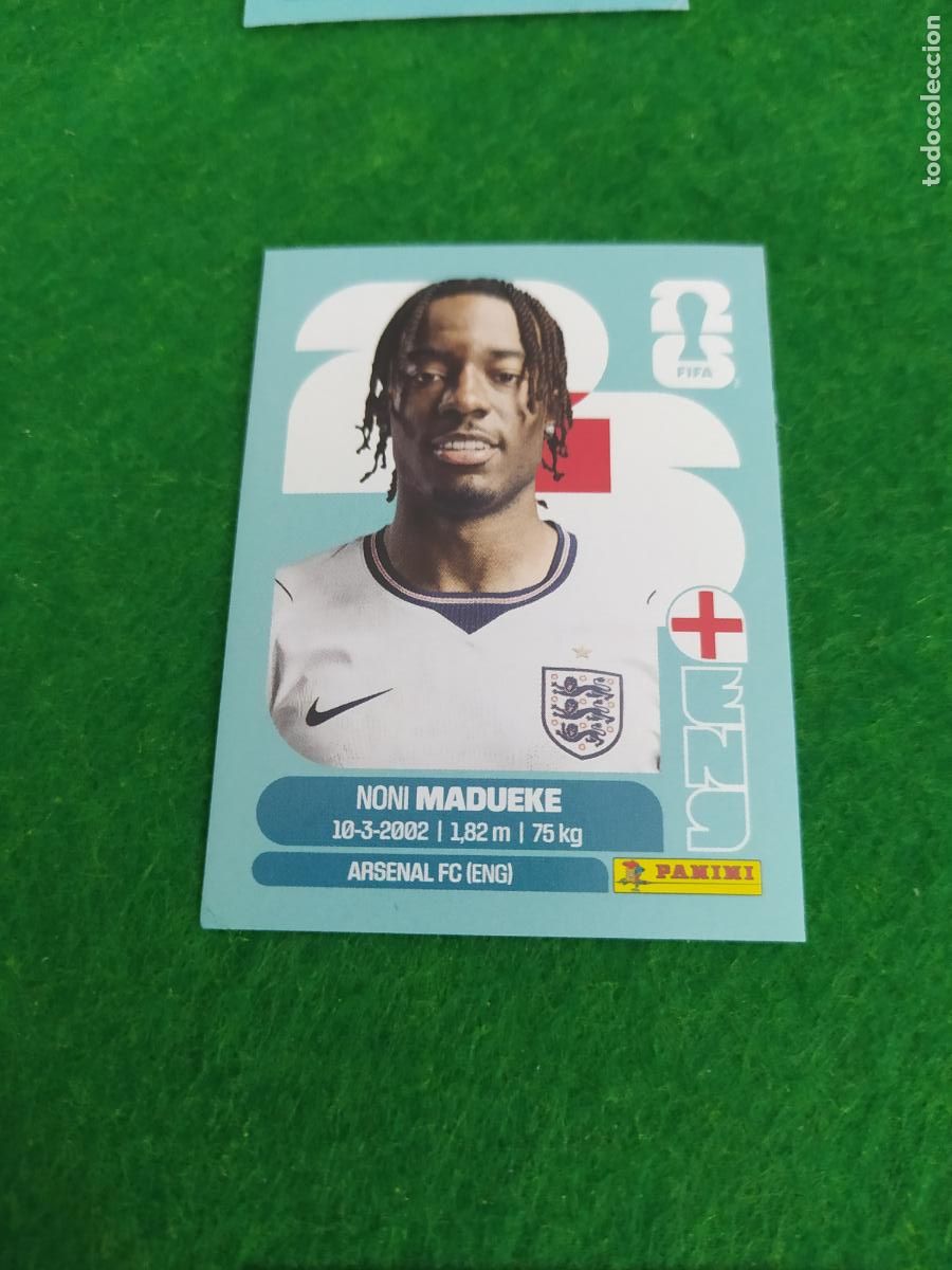 Cartes &agrave; collectionner de Football: COLLECTION WORLD CUP MUNDIAL 2026 - UPDATE SET - ACTUALIZAION - INGLATERRA MADUEKE