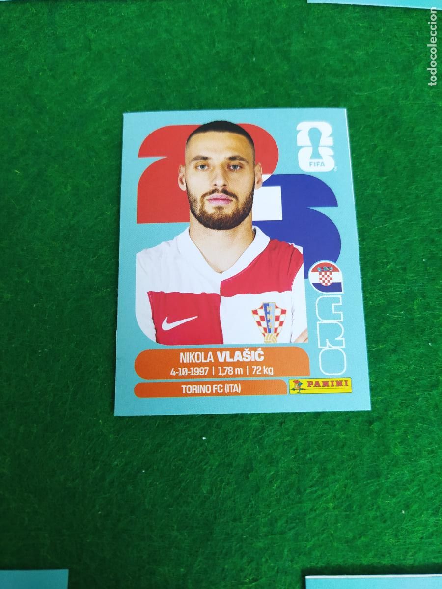 Cromos de f&uacute;tbol: COLLECTION WORLD CUP MUNDIAL 2026 - UPDATE SET - ACTUALIZAION - CROACIA VLASIC