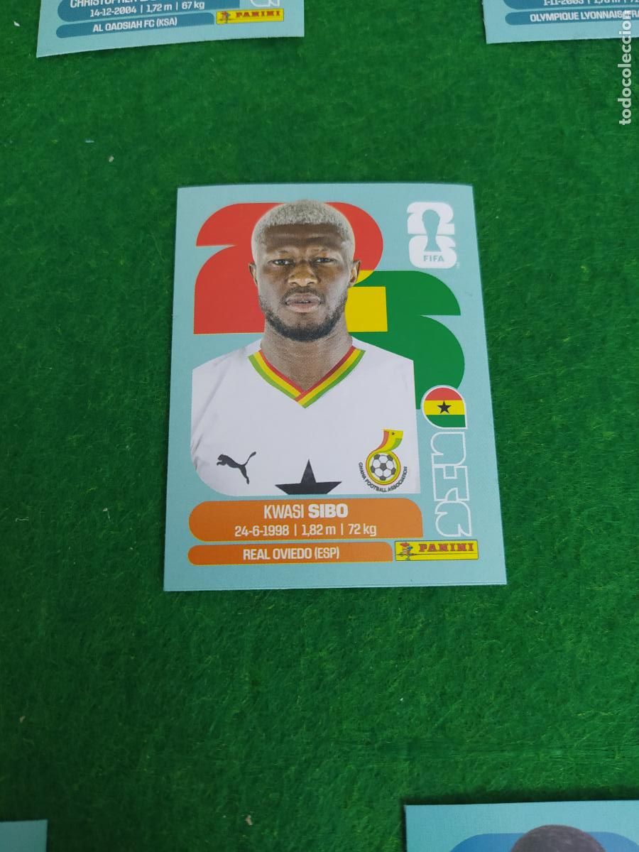 Cromos de f&uacute;tbol: COLLECTION WORLD CUP MUNDIAL 2026 - UPDATE SET - ACTUALIZAION - GHANA SIBO