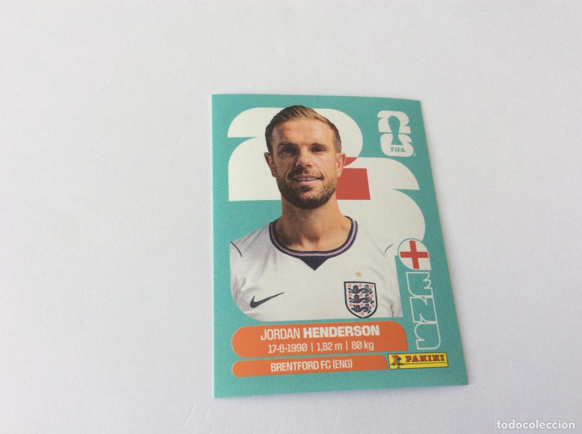 Cromos de f&uacute;tbol: ENG9 ENG 9 Jordan Henderson Inglaterra Sticker Cromo FIFA World Cup 2026 26 Panini Mundial