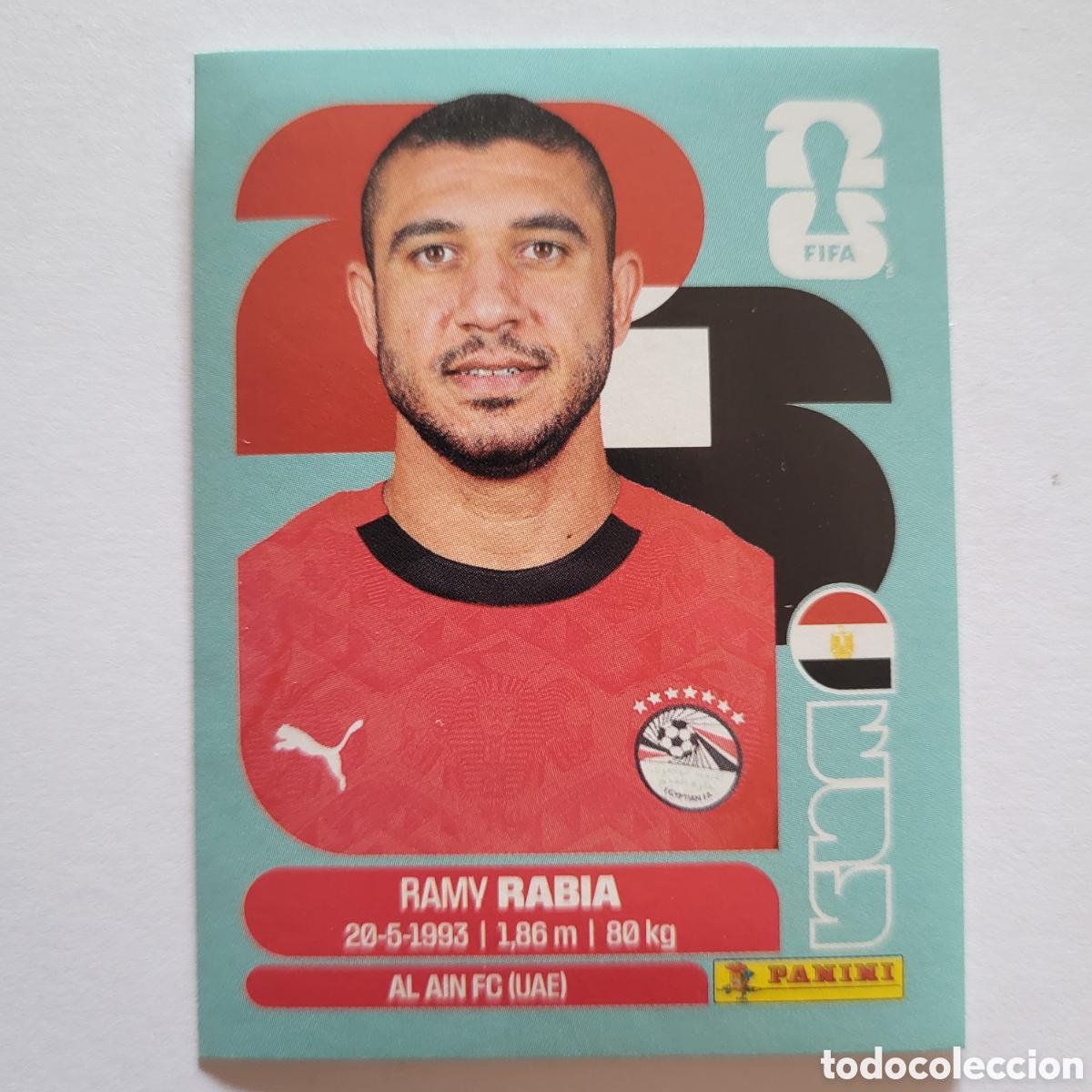Cromos de f&uacute;tbol: EGY 7 Ramy Rabia [Sticker] / FIFA World Cup 2026