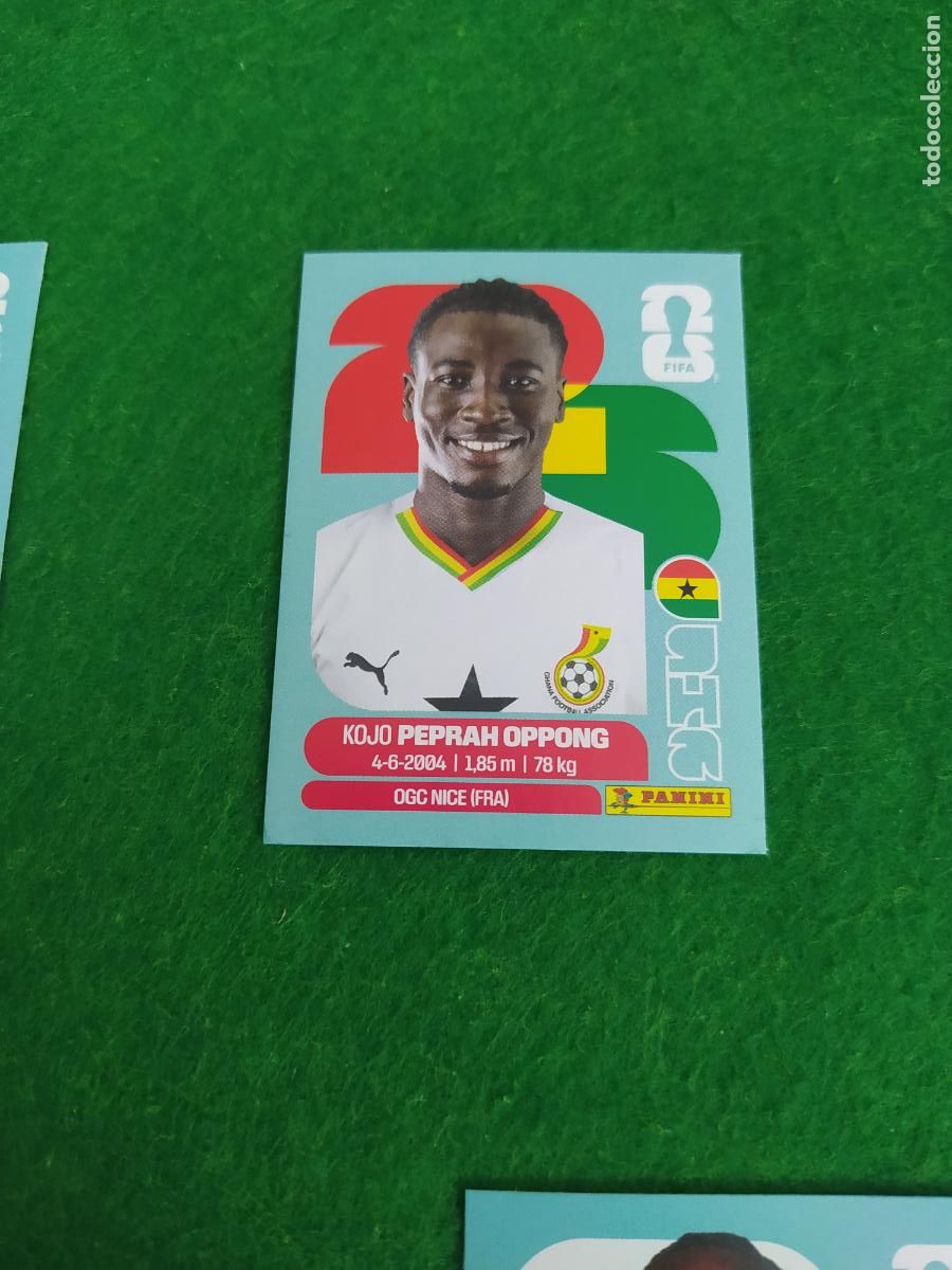 Cromos de f&uacute;tbol: COLLECTION WORLD CUP MUNDIAL 2026 - UPDATE SET - ACTUALIZAION - GHANA PEPRAH OPPONG