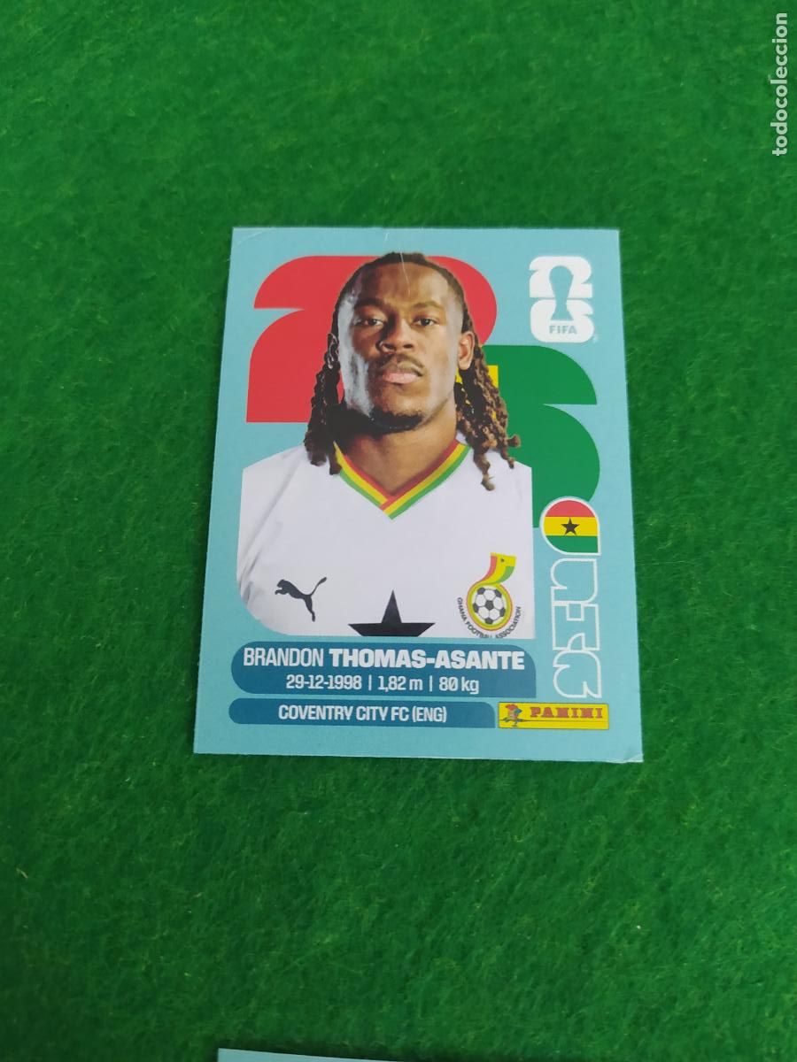 Cromos de f&uacute;tbol: COLLECTION WORLD CUP MUNDIAL 2026 - UPDATE SET - ACTUALIZAION - GHANA THOMAS-ASANTE