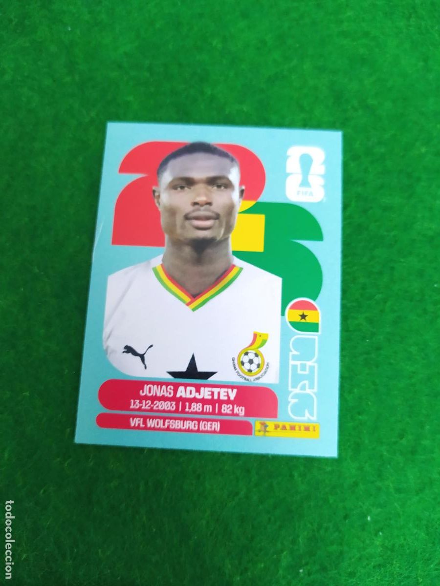 Cromos de f&uacute;tbol: COLLECTION WORLD CUP MUNDIAL 2026 - UPDATE SET - ACTUALIZAION - GHANA ADJETEY