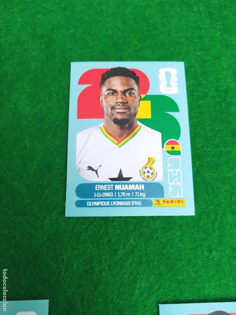 Cromos de f&uacute;tbol: COLLECTION WORLD CUP MUNDIAL 2026 - UPDATE SET - ACTUALIZAION - GHANA NUAMAH
