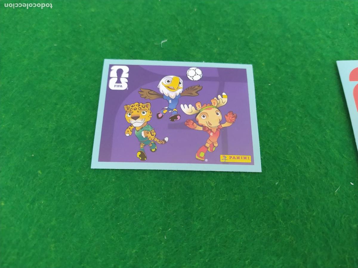 Cromos de f&uacute;tbol: COLLECTION WORLD CUP MUNDIAL 2026 - UPDATE SET - ACTUALIZAION - MASCOTAS