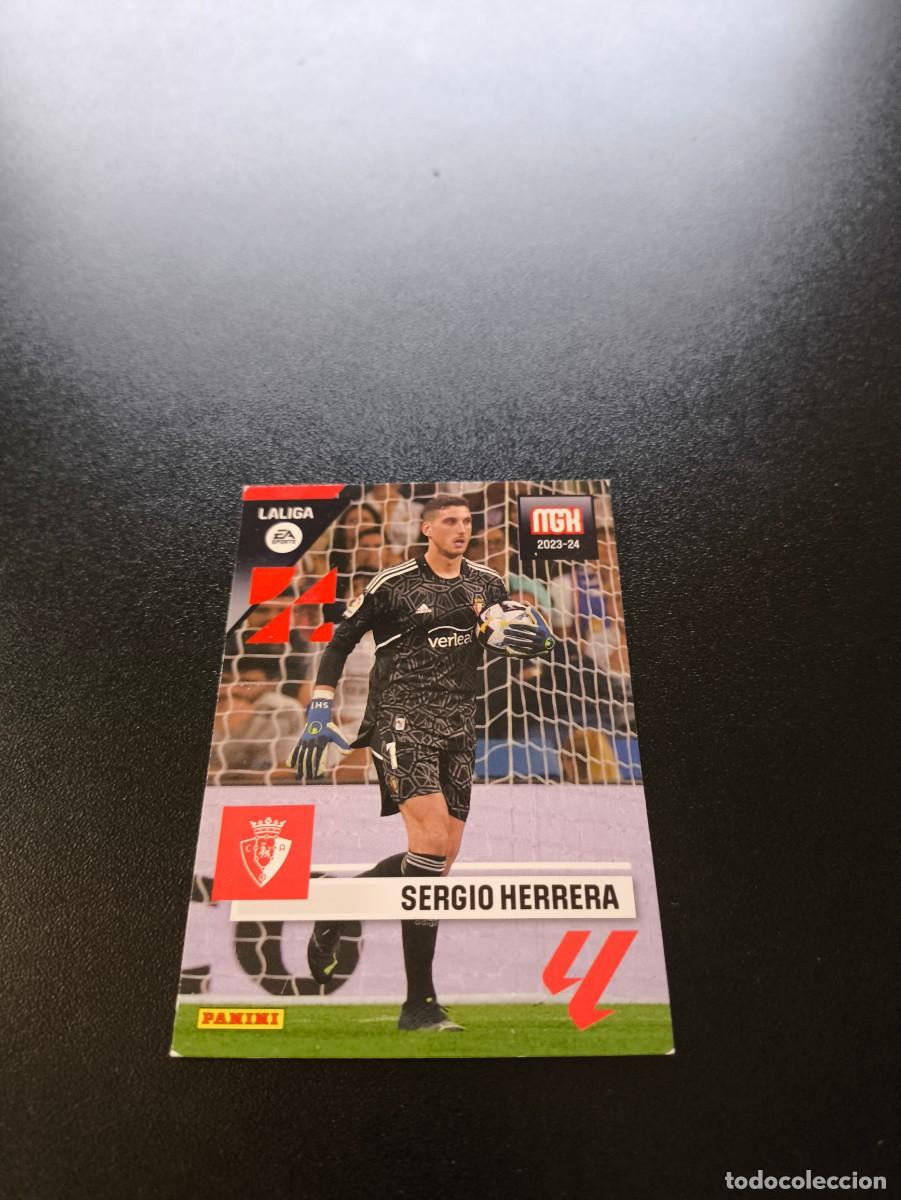 Cromos de f&uacute;tbol: 272 Sergio Herrera OSASUNA PANINI LIGA MEGACRACKS MGK 2023 2024 23 24 NO ESTE