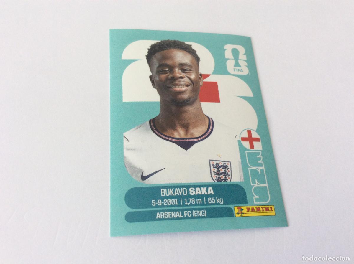 Cromos de f&uacute;tbol: ENG17 ENG 17 Bukayo Saka Inglaterra Sticker Cromo FIFA World Cup 2026 26 Panini Mundial