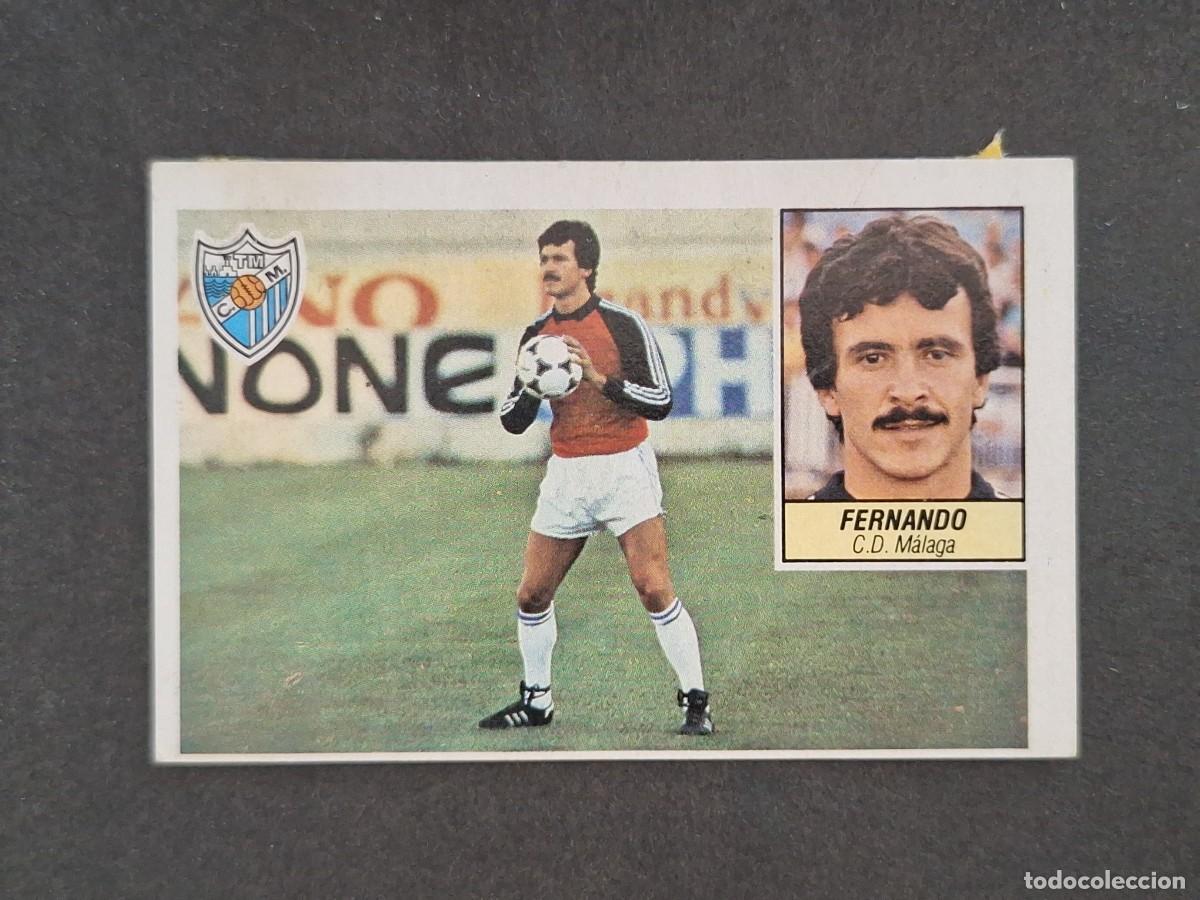 Cromos de f&uacute;tbol: L5 FERNANDO C. D MALAGA LIGA ESTE 1984 1985 84 85 DESPEGADO RECUPERADO